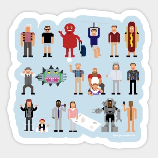 I Think You Should Love This Ultimate Linup of ITYSL Characters Sticker
